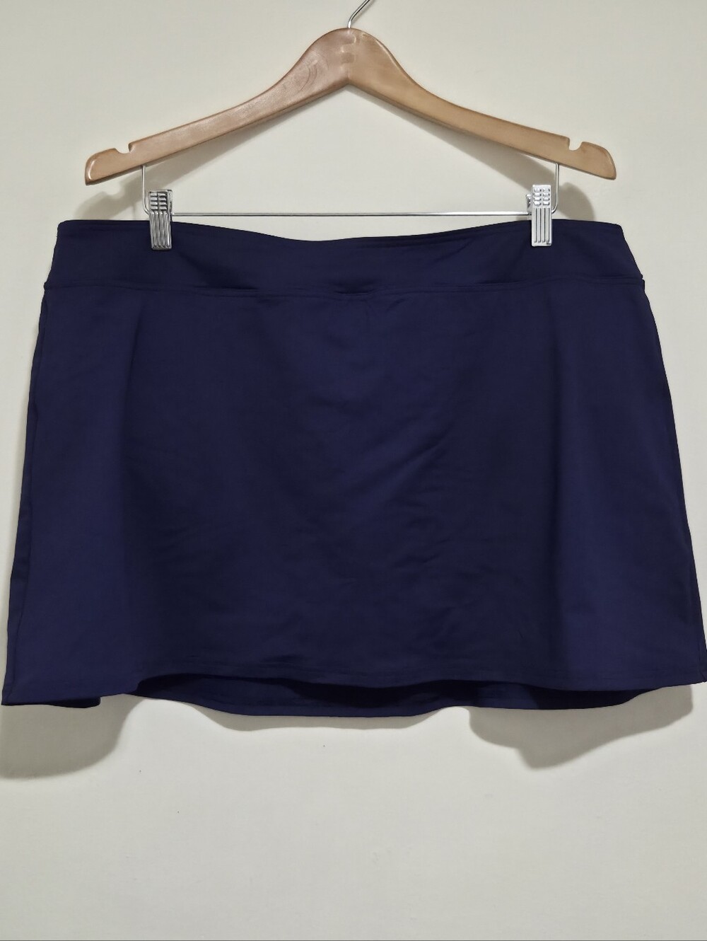 Lands' End Deep Sea Navy Swim Skirt
